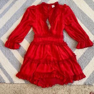 Angel Biba red dress